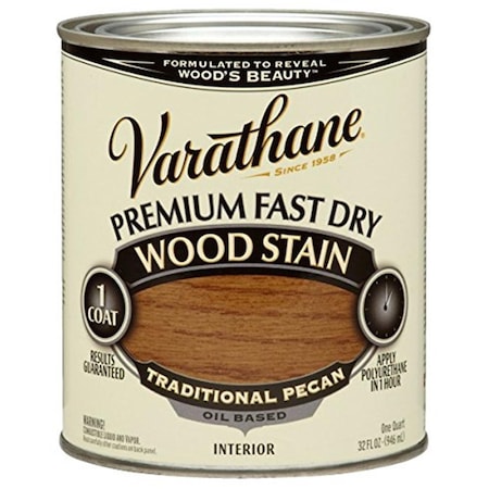 Varathane 1 Quart Traditional Pecan Fast Dry Wood Stain VA311554